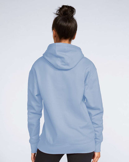 Gildan Softstyle® Midweight Hooded Sweatshirt SF500 #colormdl_Stone Blue