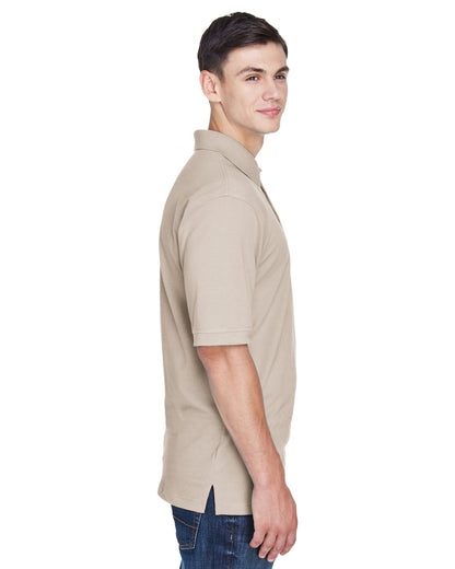 Harriton Men's Easy Blend™ Polo M265 #color_STONE