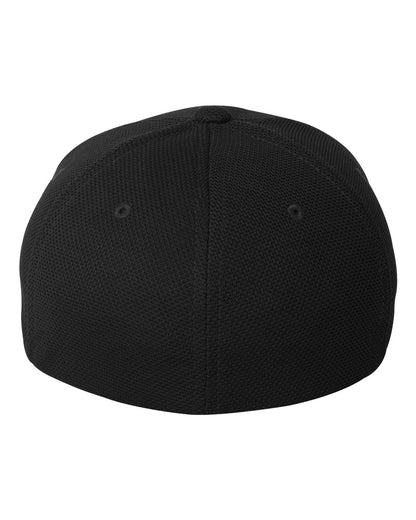 Flexfit Cool & Dry Piqué Mesh Cap 6577CD #color_Black