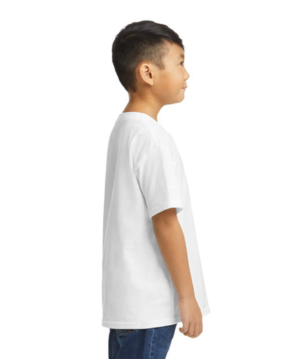 Gildan Youth Softstyle Midweight T-Shirt G650B #color_WHITE