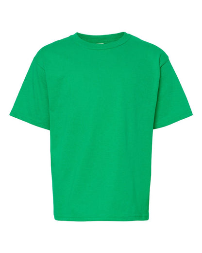 M&O Youth Gold Soft Touch T-Shirt 4850 #color_Irish Green