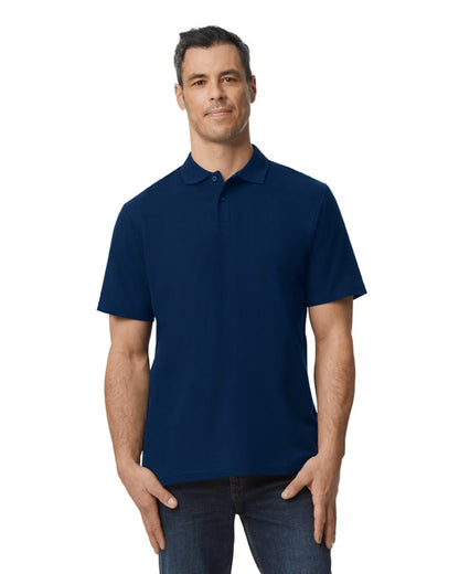 Gildan Men's Softstyle Double Pique Polo G648 #color_NAVY