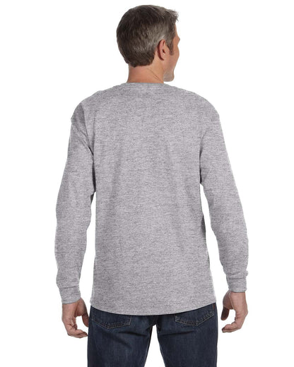 Gildan Adult Heavy Cotton™ Long-Sleeve T-Shirt G540 #color_SPORT GREY