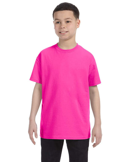 Gildan Youth Heavy Cotton™ T-Shirt G500B #color_AZALEA