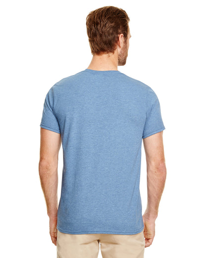 Gildan Adult Softstyle® T-Shirt G640 #color_HEATHER INDIGO