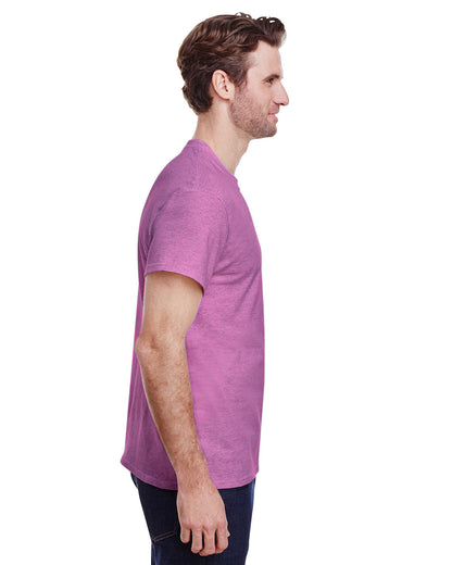 Gildan Adult Heavy Cotton™ T-Shirt G500 #color_HTHR RDNT ORCHID