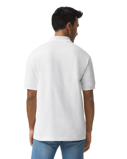 Gildan Adult Jersey Polo G880 #color_WHITE