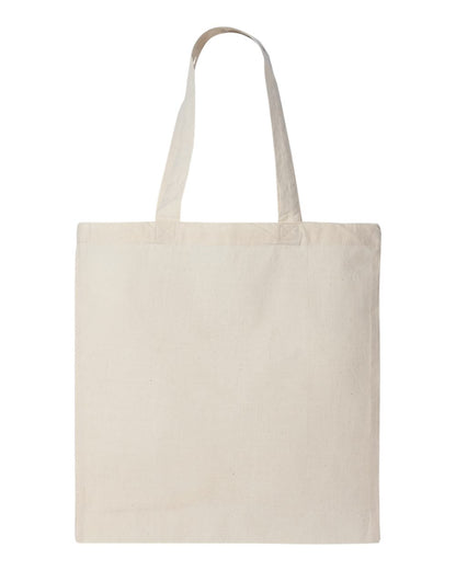 Q-Tees Economical Tote QTB #color_Natural