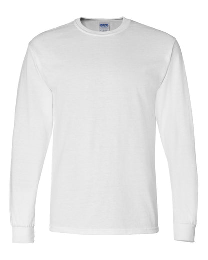 Gildan DryBlend® 50/50 Long Sleeve T-Shirt 8400 #color_White