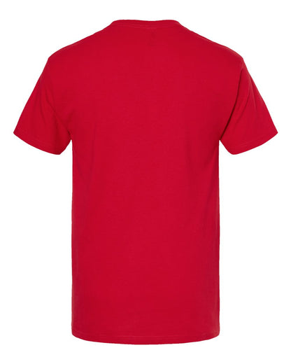 M&O Gold Soft Touch T-Shirt 4800 #color_Deep Red