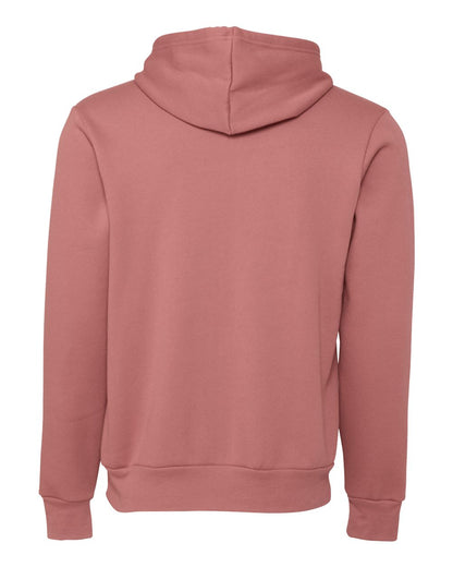 BELLA + CANVAS Sponge Fleece Hoodie 3719 #color_Mauve