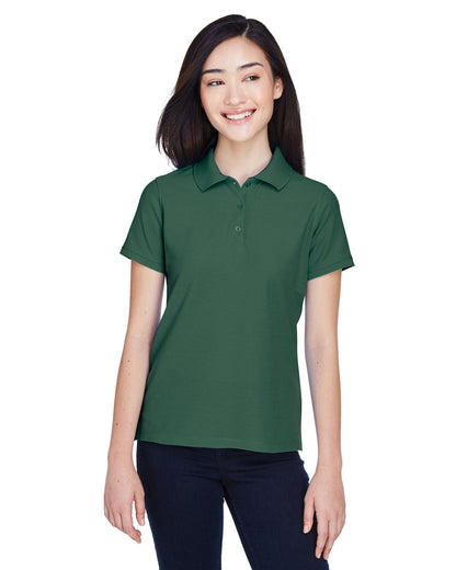 Harriton Ladies' Blend-Tek™ Polo M280W #color_HUNTER