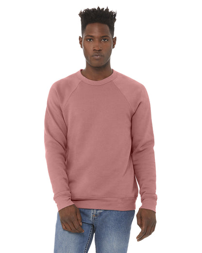 BELLA + CANVAS Unisex Sponge Fleece Crewneck Sweatshirt 3901 #color_MAUVE