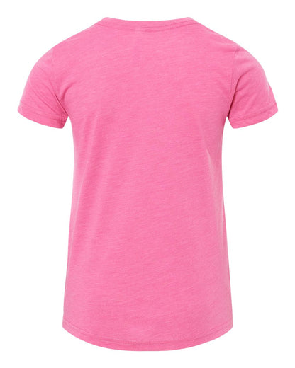 BELLA + CANVAS Youth Triblend Tee 3413Y #color_Charity Pink Triblend