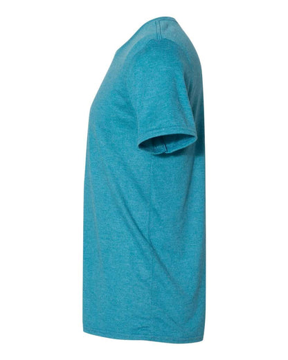 Gildan Softstyle® Triblend T-Shirt 6750 #color_Heather Galapagos Blue