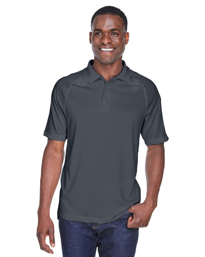 Harriton Men's Advantage Tactical Performance Polo M211 #color_DARK CHARCOAL