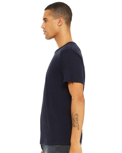 BELLA + CANVAS Triblend Tee 3413 #colormdl_Solid Navy Triblend