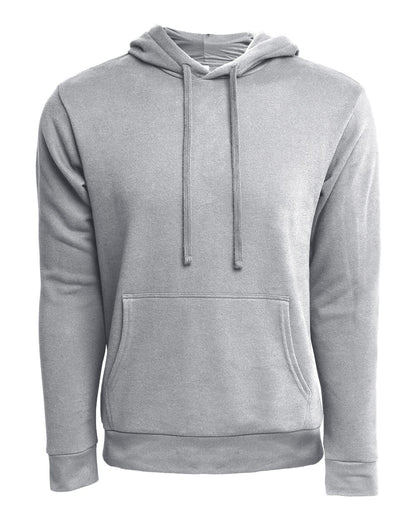 Next Level Adult Sueded French Terry Pullover Sweatshirt 9304 #color_Heather Grey