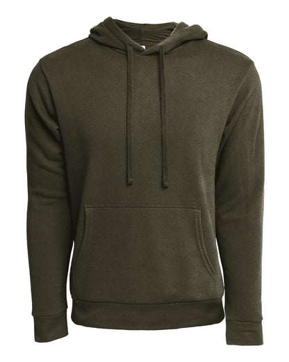 Next Level Adult Sueded French Terry Pullover Sweatshirt 9304 #color_Military Green