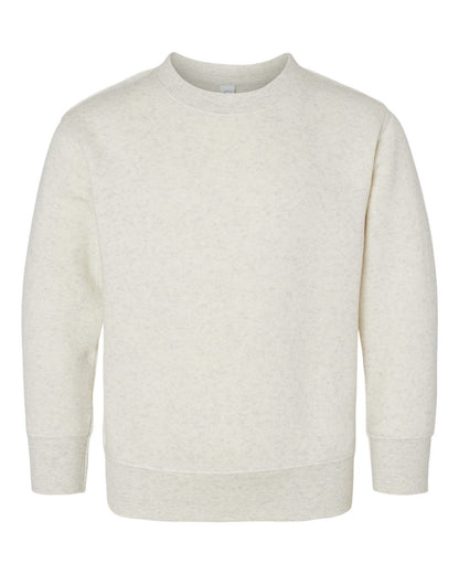 Rabbit Skins Toddler Fleece Crewneck Sweatshirt 3317 #color_Natural Heather