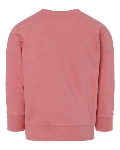 Rabbit Skins Toddler Fleece Crewneck Sweatshirt 3317 #color_Mauvelous