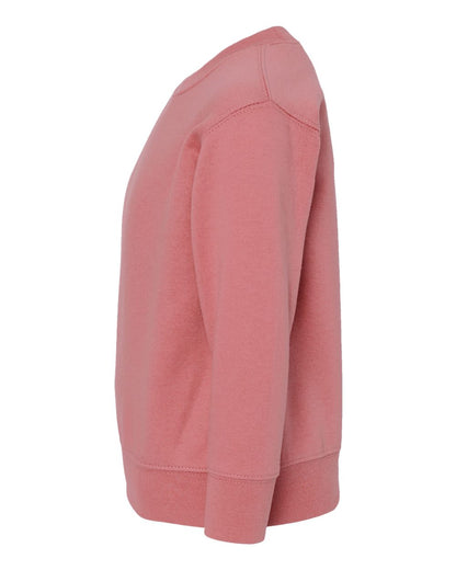 Rabbit Skins Toddler Fleece Crewneck Sweatshirt 3317 #color_Mauvelous