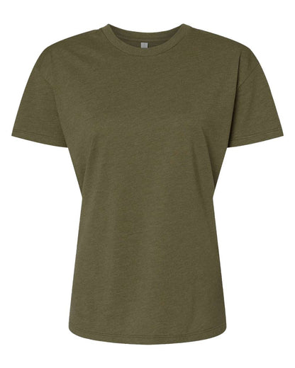 Next Level Ladies' Relaxed CVC T-Shirt 6600 #color_Military Green