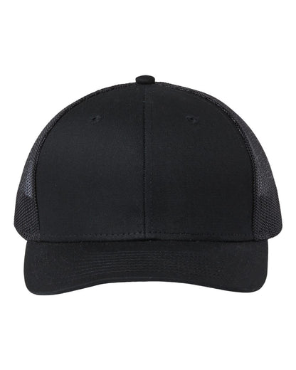 The Game Everyday Trucker Cap GB452E #color_Black/ Black