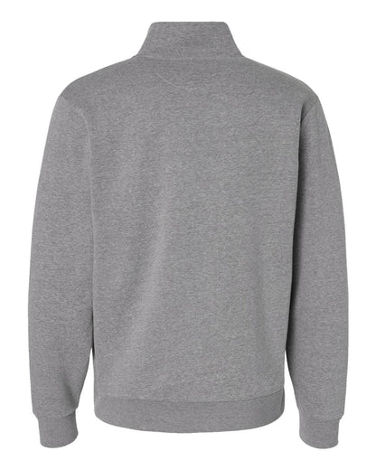 Next Level Unisex Fleece Quarter-Zip 9643 #color_Heather Grey