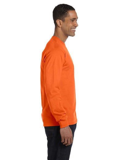 Gildan Adult Long-Sleeve T-Shirt G840 #color_ORANGE