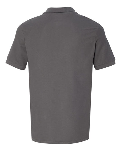 Gildan Premium Cotton® Double Piqué Polo 82800 #color_Charcoal