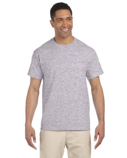 Gildan Adult Ultra Cotton®Pocket T-Shirt G230 #color_SPORT GREY