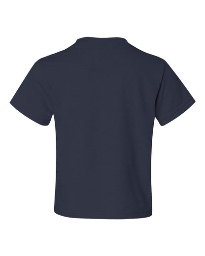 JERZEES Dri-Power® Youth 50/50 T-Shirt 29BR #color_J. Navy