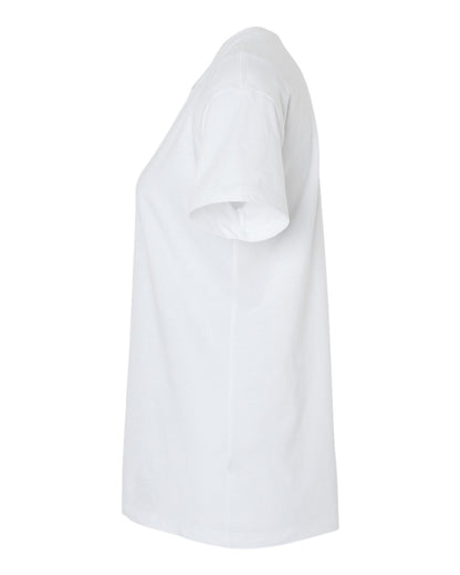 Next Level Ladies' Relaxed CVC T-Shirt 6600 #color_White