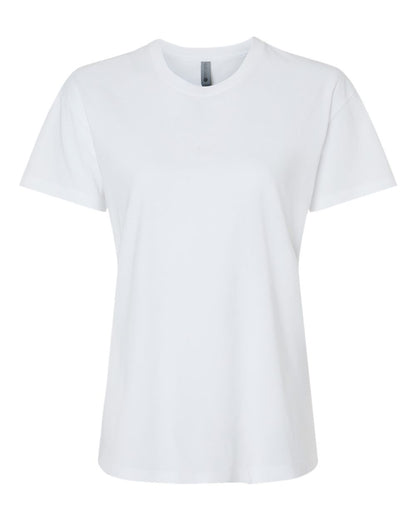 Next Level Ladies' Relaxed CVC T-Shirt 6600 #color_White