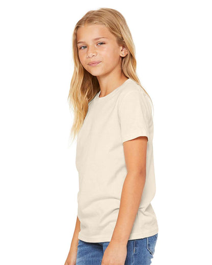 BELLA + CANVAS Youth Jersey Tee 3001Y #colormdl_Natural