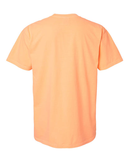Comfort Colors Garment-Dyed Heavyweight T-Shirt 1717 #color_Neon Cantaloupe