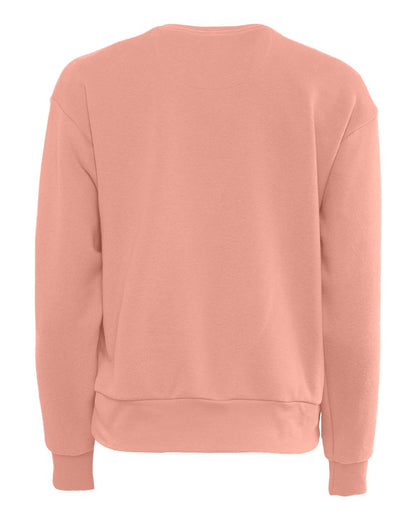 Next Level Ladies' Laguna Sueded Sweatshirt 9084 #color_Desert Pink
