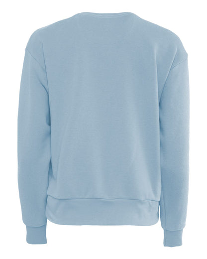 Next Level Ladies' Laguna Sueded Sweatshirt 9084 #color_Stonewash Denim