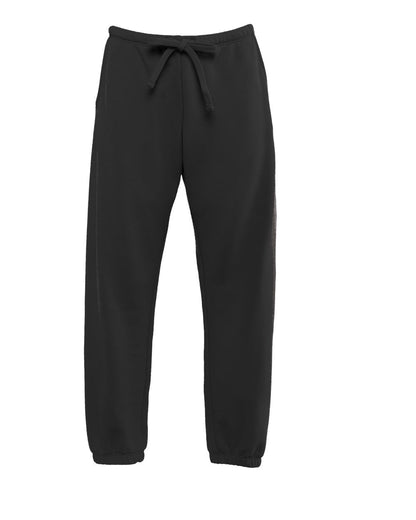 Next Level Ladies' Laguna Sueded Sweatpant 9884 #color_Black