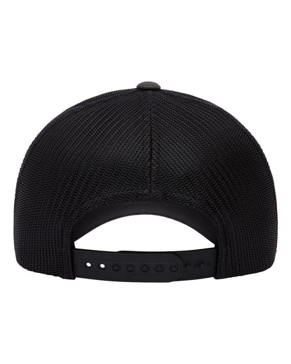 Yupoong Classics® Low Profile Trucker Cap 6601 #color_Charcoal/ Black