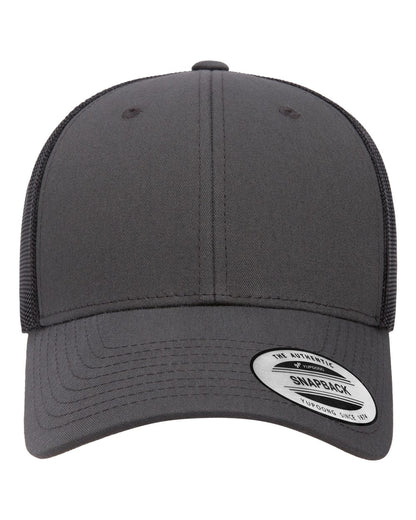 Yupoong Classics® Low Profile Trucker Cap 6601 #color_Charcoal/ Black