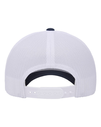 Yupoong Classics® Low Profile Trucker Cap 6601 #color_Navy/ White
