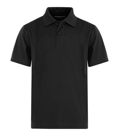 Coal Harbour Snag Resist Yth Polo Y445 #color_Black