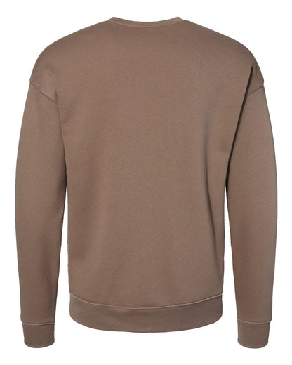 BELLA + CANVAS Sponge Fleece Drop Shoulder Crewneck Sweatshirt 3945 #color_Vintage Brown