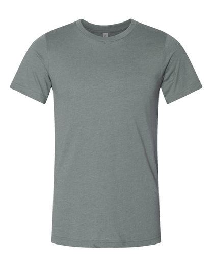 BELLA + CANVAS CVC Jersey Tee 3001CVC #color_Heather Blue Storm