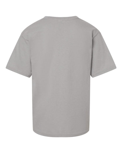M&O Youth Gold Soft Touch T-Shirt 4850 #color_Gravel