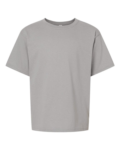 M&O Youth Gold Soft Touch T-Shirt 4850 #color_Gravel