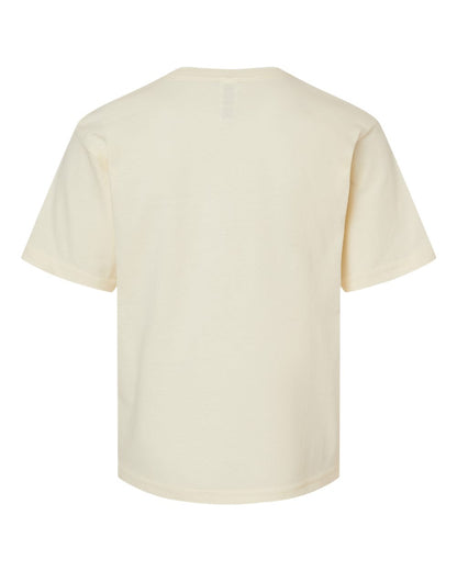M&O Youth Gold Soft Touch T-Shirt 4850 #color_Natural