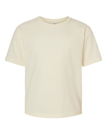 M&O Youth Gold Soft Touch T-Shirt 4850 #color_Natural